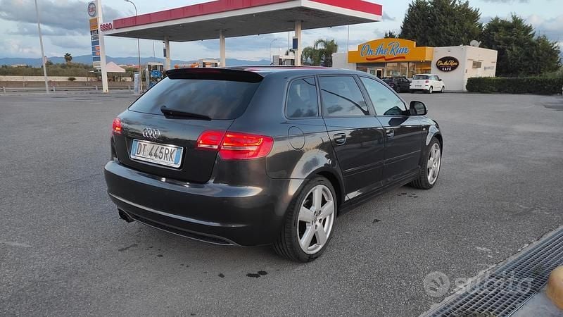 Usata Audi A3 S-Line 170 CV (125 kW) 2009 Grigio Berlina