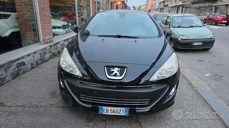 Usata Peugeot 308 CC 156 CV (114 kW) 2010 Nero Cabrio