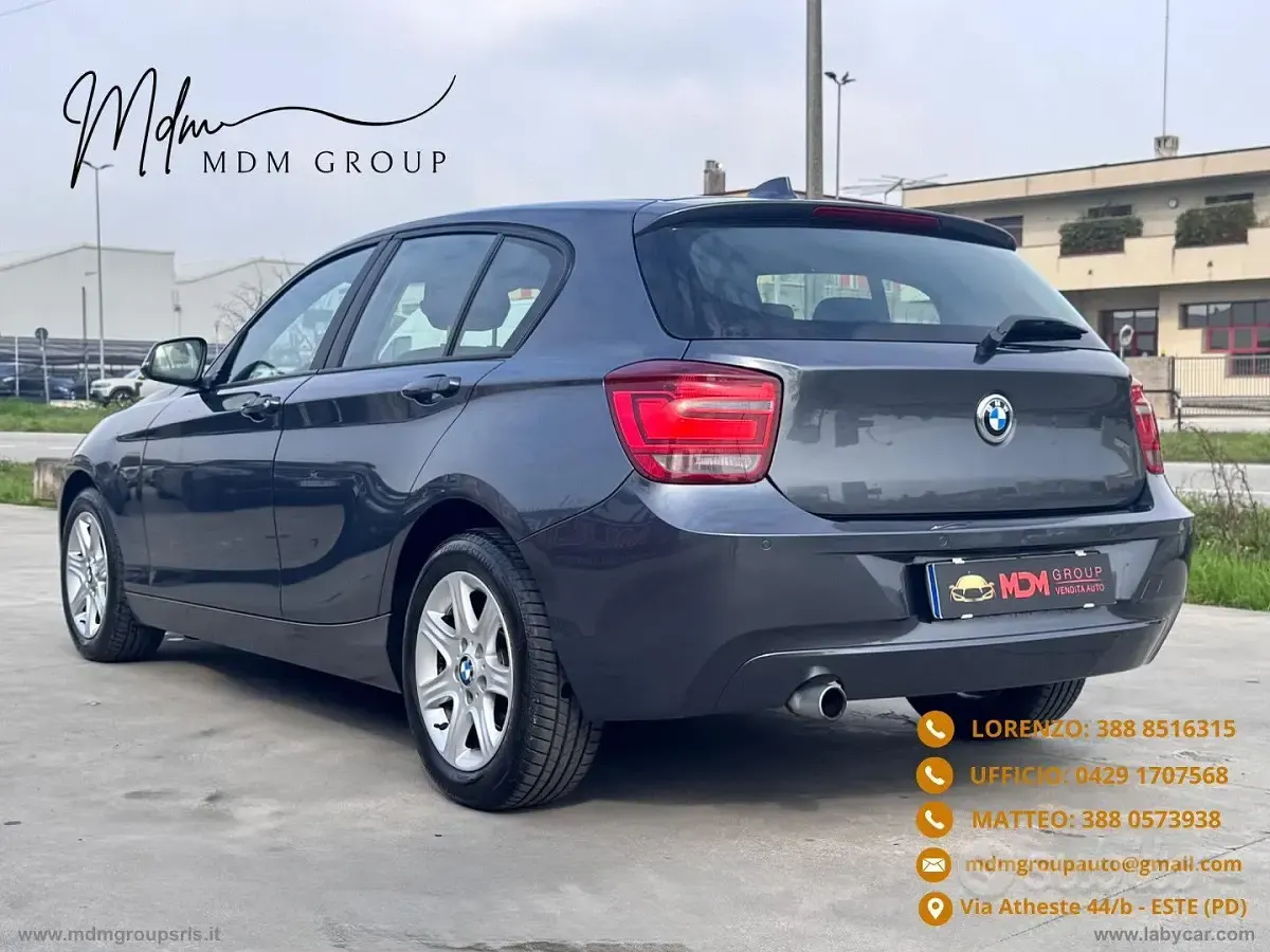 Usata BMW 116 116 CV (85 kW) 2013 Grigio Utilitaria