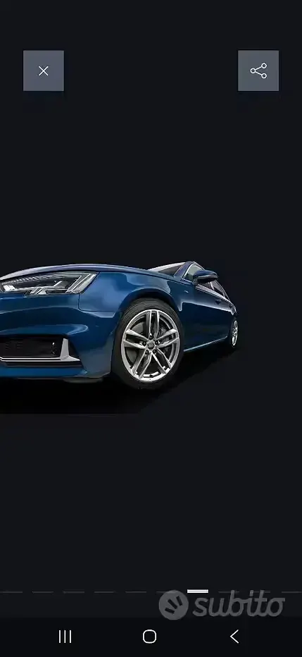 Usata Audi A4 S-Line 190 CV (139 kW) 2018 Bluazzurro Station wagon