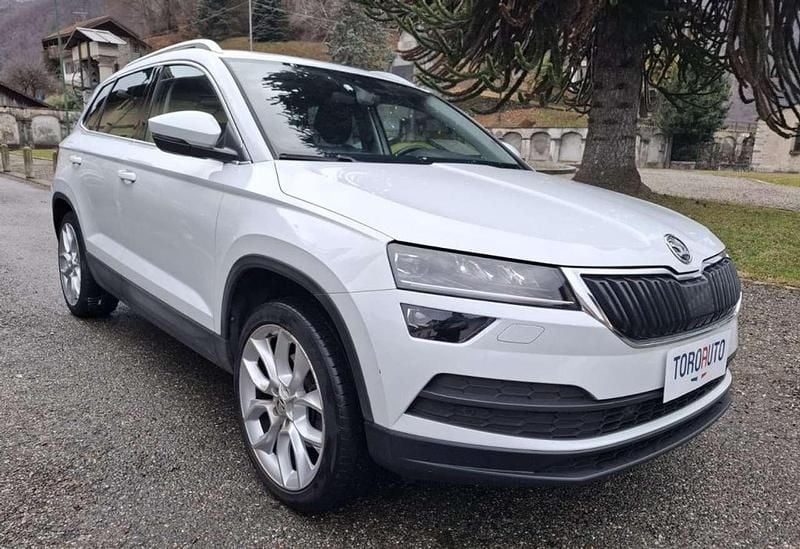 Bianco Usata 2018 Skoda Karoq Style SUV | 20.900 € (Buon prezzo) - Immagine 1/4