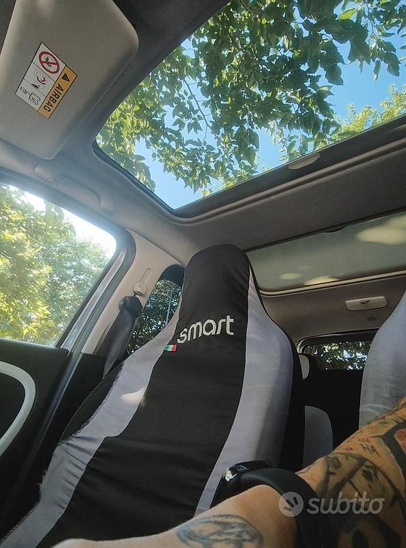 Usata Smart ForFour 71 CV (52 kW) 2015 Grigio Utilitaria