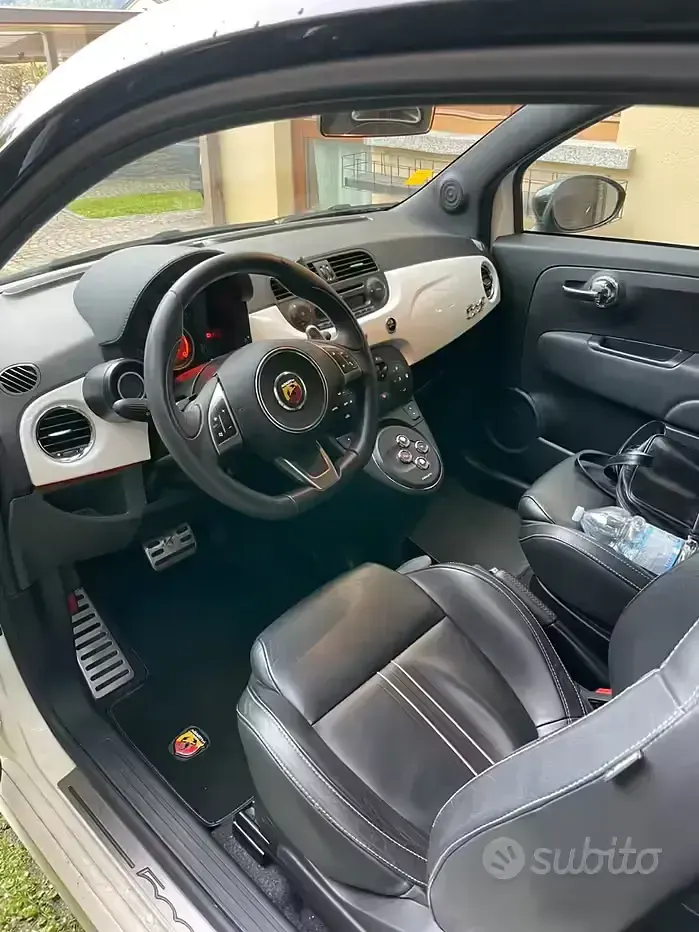 Usata Abarth 500C 140 CV (102 kW) 2011 Bianco Cabrio