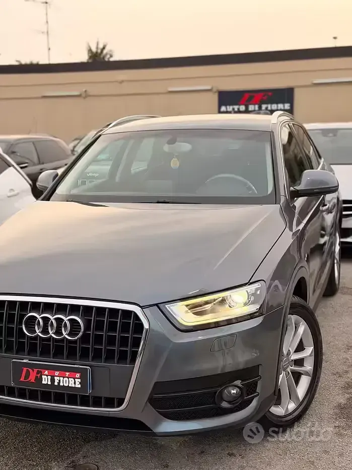 Usata Audi Q3 Advanced 177 CV (130 kW) 2013 Grigio SUV
