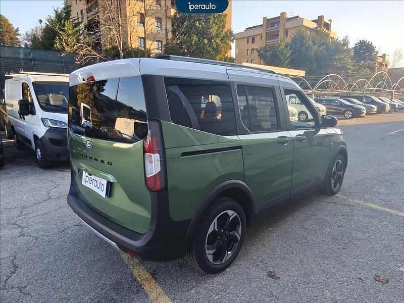 Nuova Ford Tourneo Courier Active 126 CV (92 kW) 2025 Verde Monovolume