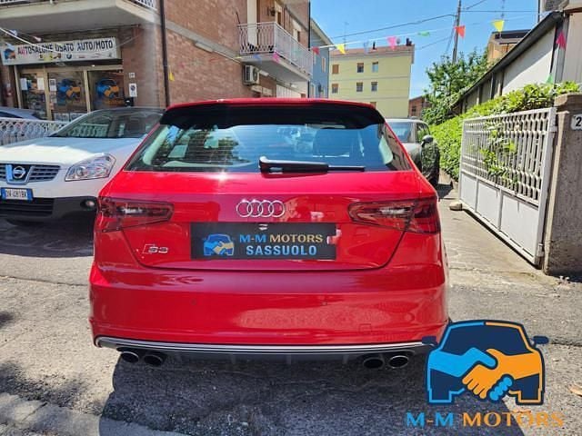 Usata Audi S3 Ambiente 300 CV (220 kW) 2013 Rosso Utilitaria