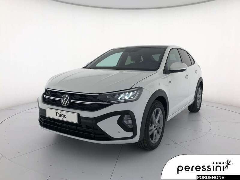 Pure white Nuova 2024 VW Taigo R-line SUV | 23.900 € (Buon prezzo) - Immagine 1/4