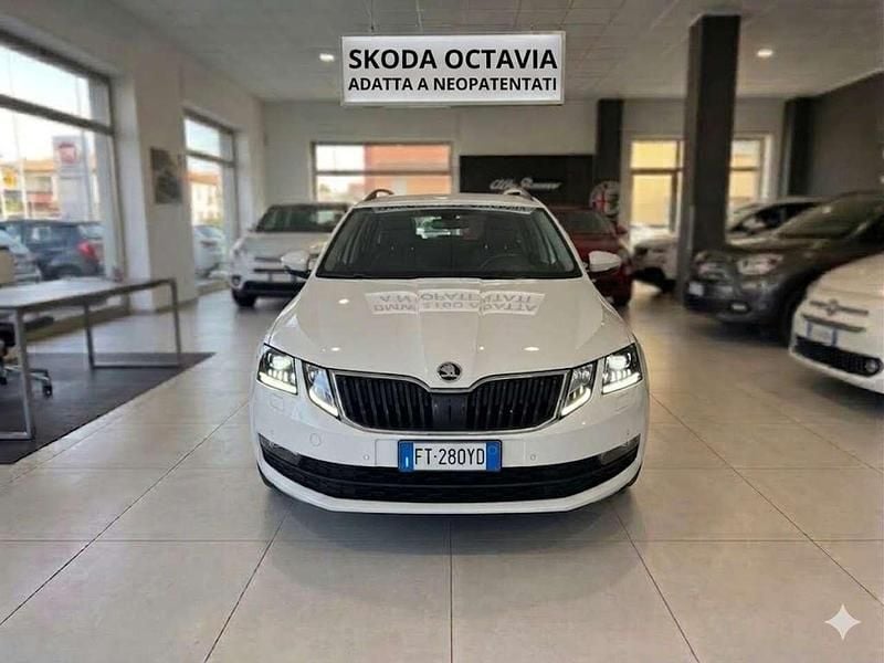 Usata Skoda Octavia Ambition 150 CV (110 kW) 2017 Bianco Station wagon
