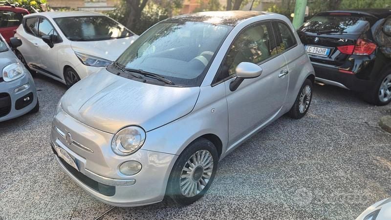 Usata Fiat 500 Lounge 95 CV (69 kW) 2012 Grigio Berlina
