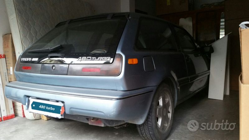 Usata Volvo 480 122 CV (89 kW) 1990 Blu Coupé