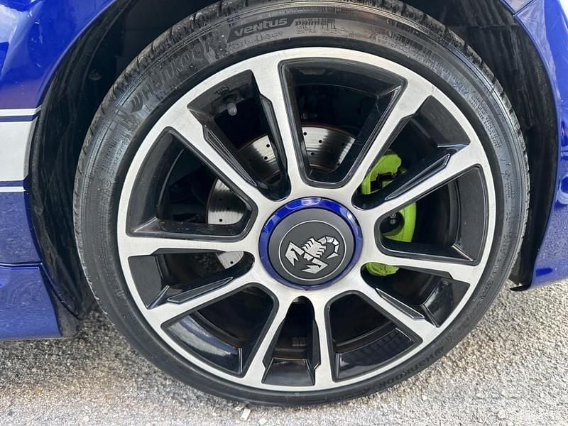 Usata Abarth 595C Turismo 165 CV (121 kW) 2016 Blu Cabrio