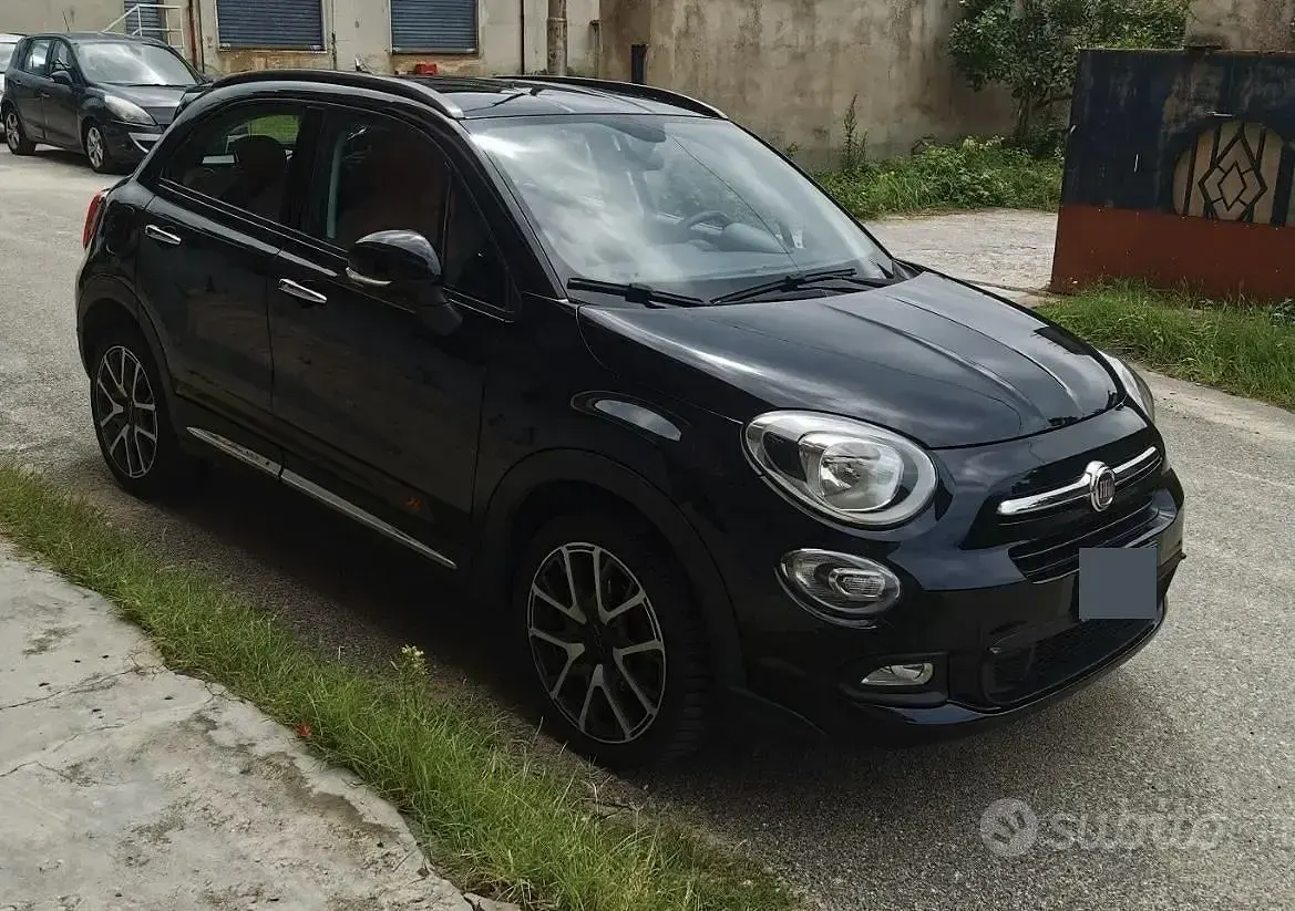 Usata Fiat 500X 120 CV (88 kW) 2015 Nero SUV