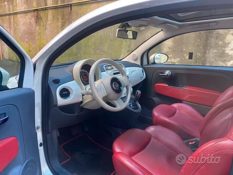 Usata Fiat 500 2008 Bianco Utilitaria