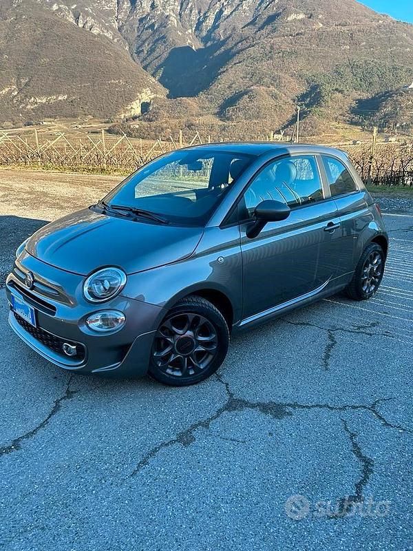 Usata Fiat 500 Sport 69 CV (50 kW) 2019 Marrone Utilitaria