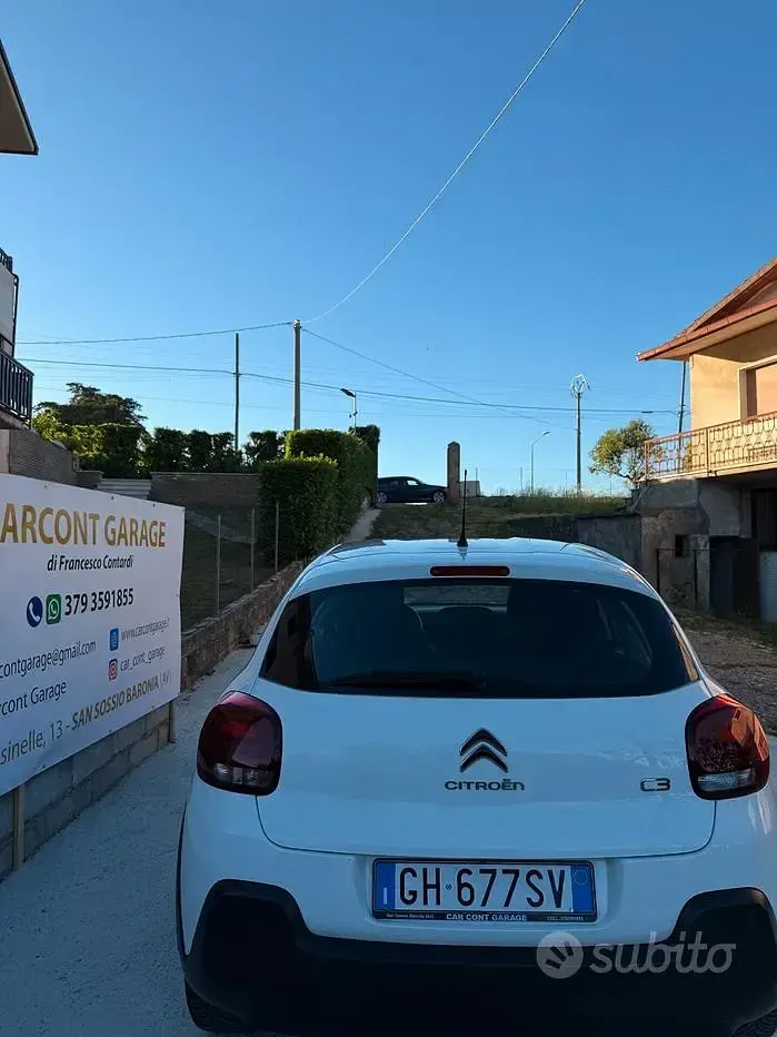 Usata Citroën C3 Feel 102 CV (75 kW) 2022 Bianco Utilitaria