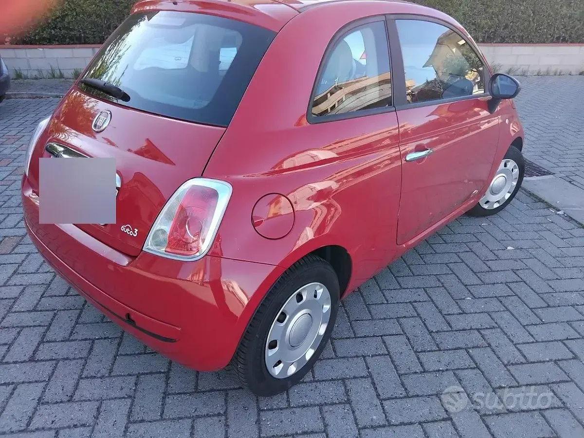 Usata Fiat 500 2015 Rosso Berlina