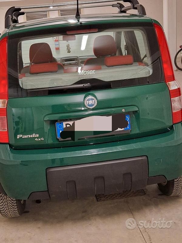 Usata Fiat Panda 4x4 2005 Verde Utilitaria