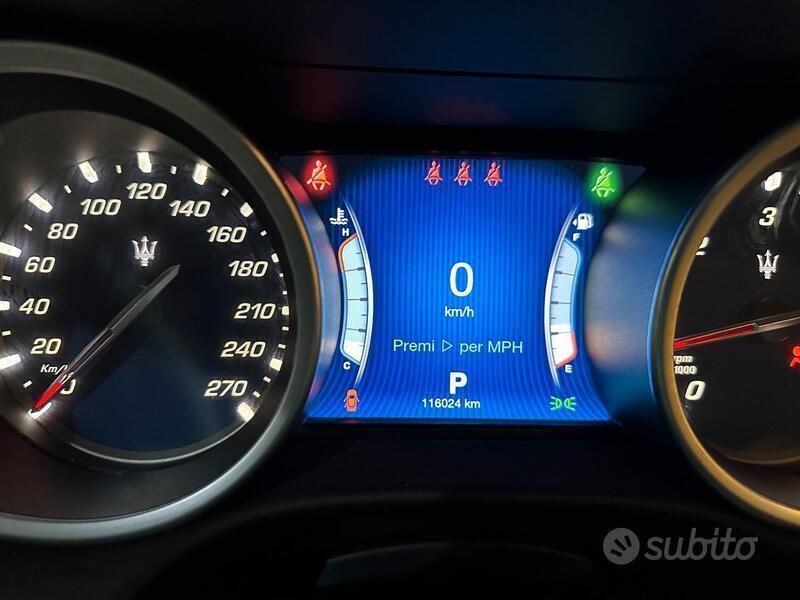 Usata Maserati Ghibli 275 CV (202 kW) 2014 Marrone Coupé