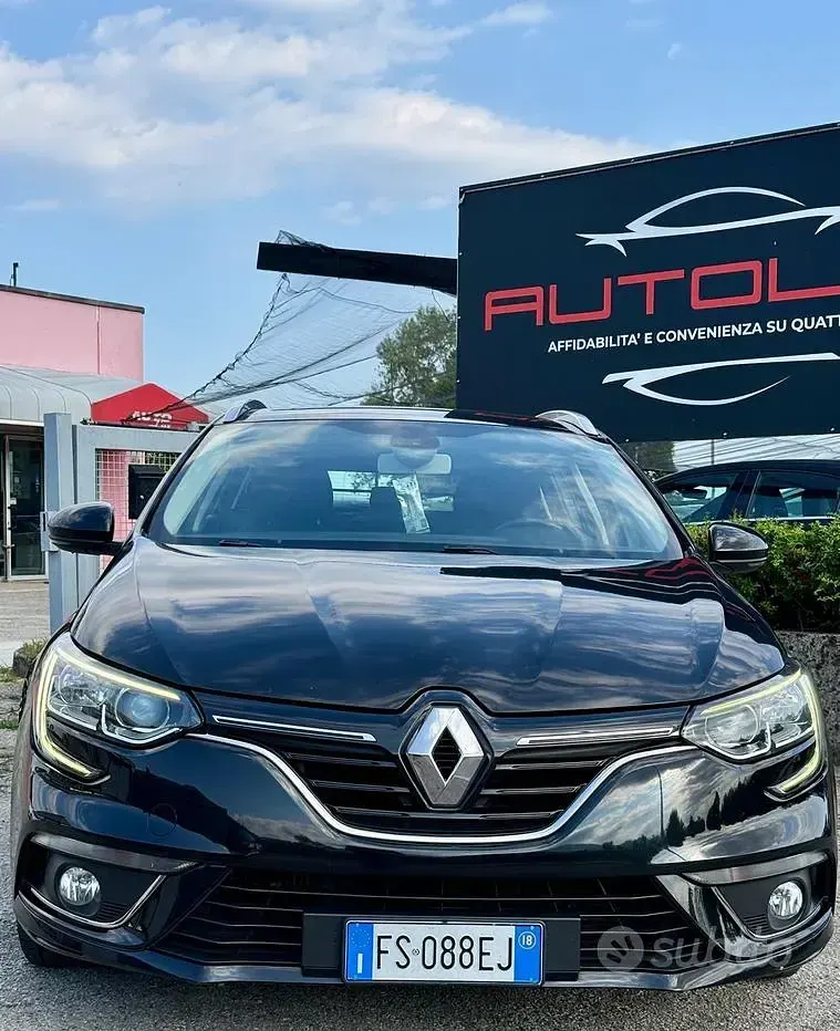 Usata Renault Mégane GrandTour Intens 110 CV (80 kW) 2018 Nero Station wagon