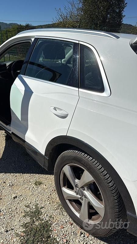 Usata Audi Q3 Advanced Plus 150 CV (110 kW) 2019 Bianco SUV