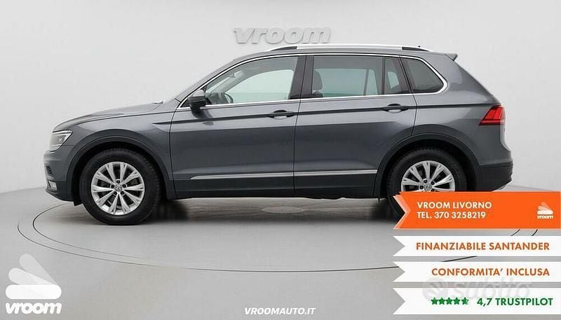 Usata VW Tiguan S 116 CV (85 kW) 2018 Grigio SUV
