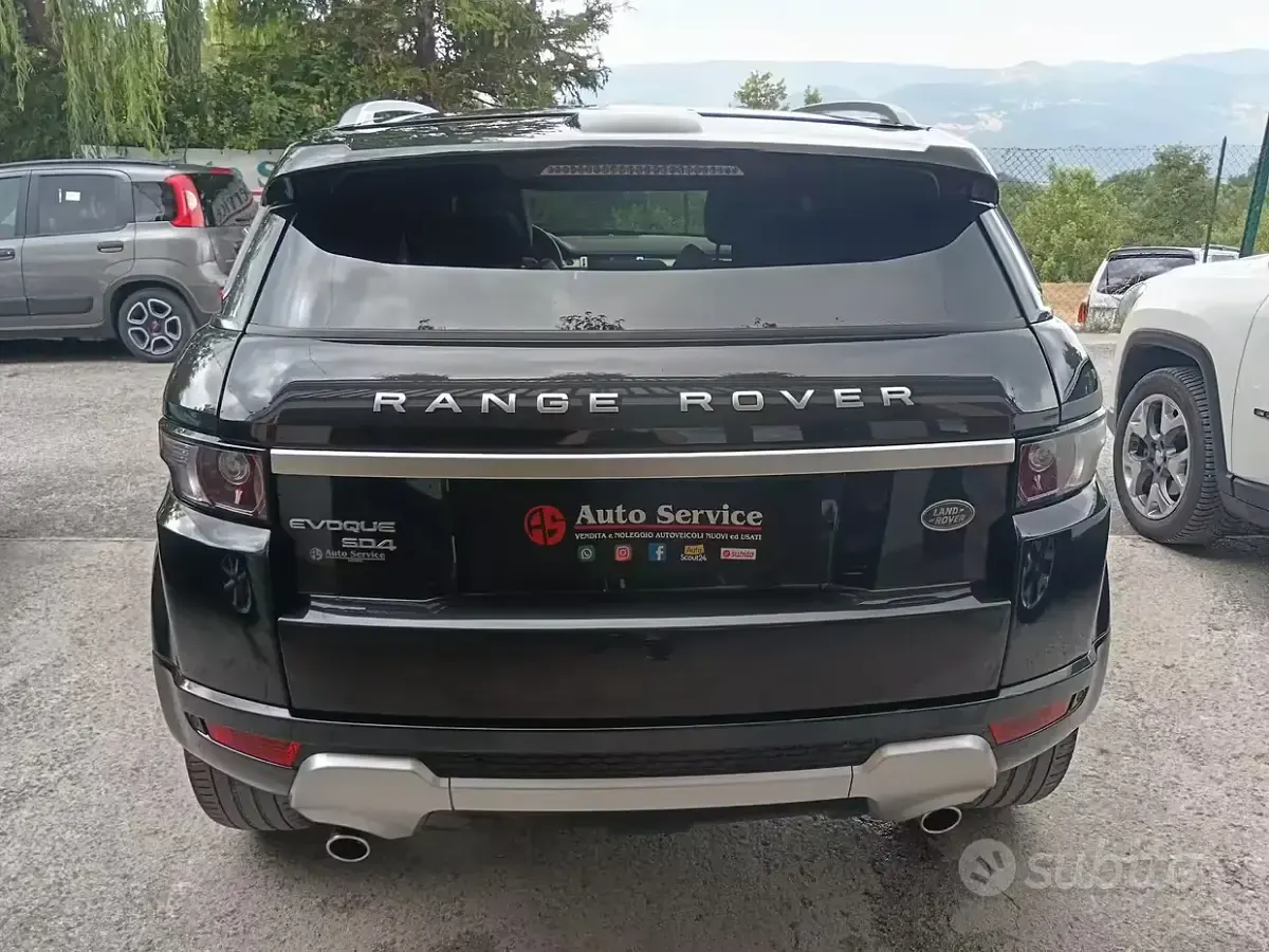 Usata Land Rover Range Rover evoque Autobiography 190 CV (139 kW) 2015 Nero SUV