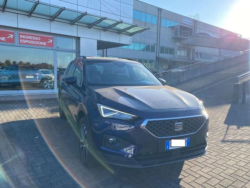 Usata Seat Tarraco Style 150 CV (110 kW) 2022 Blu SUV