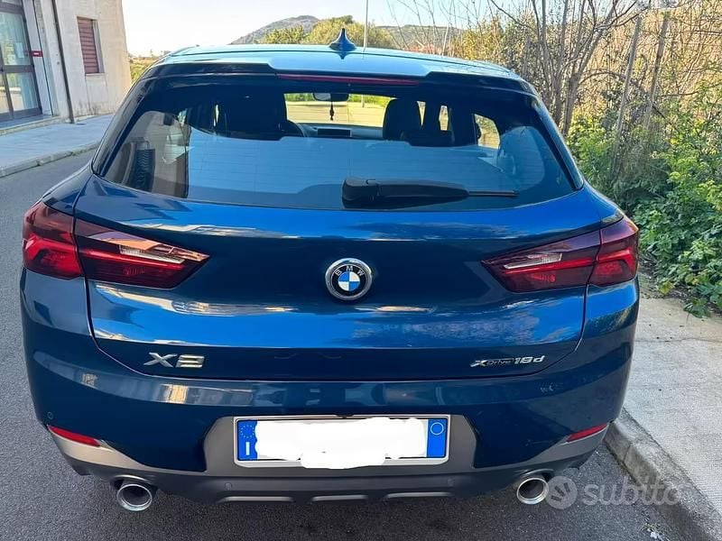 Usata BMW X2 M Sport 150 CV (110 kW) 2020 Blu/azzurro SUV