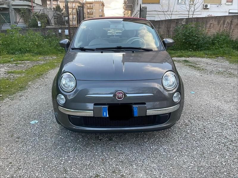 Usata Fiat 500C Lounge 69 CV (50 kW) 2015 Grigio Cabrio