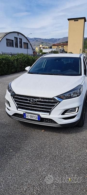 Bianco Usata 2021 Hyundai Tucson SUV | 20.000 € (Super prezzo) - Immagine 1/4
