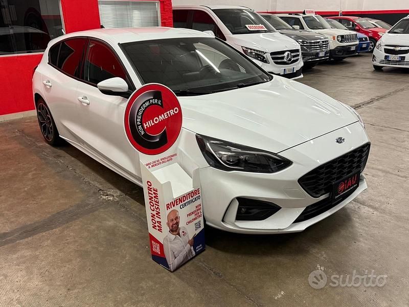 Usata Ford Focus ST-Line 125 CV (91 kW) 2021 Bianco Berlina