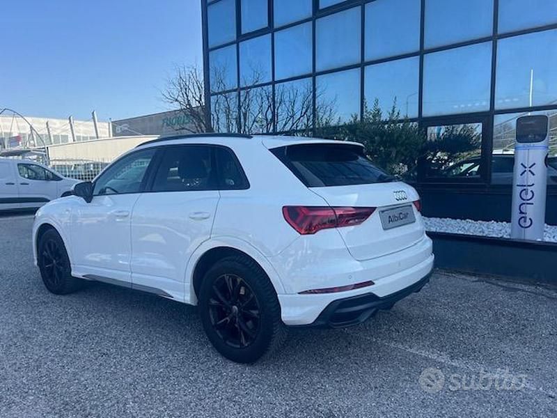 Usata Audi Q3 S-Line 150 CV (110 kW) 2019 Bianco SUV