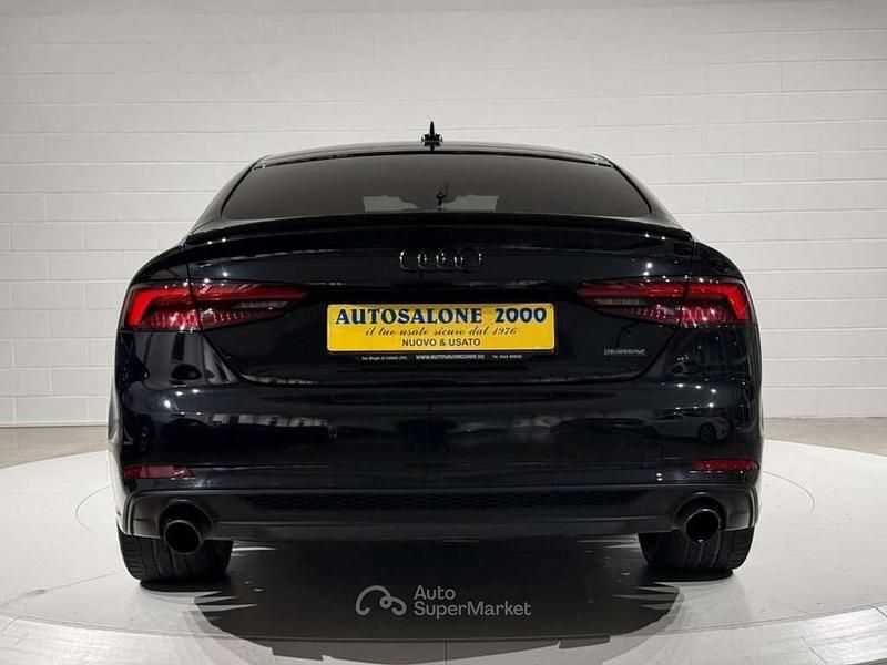 Usata Audi A5 S-Line 252 CV (185 kW) 2017 Nero Coupé