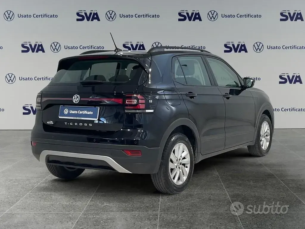 Usata VW T-Cross Style 116 CV (85 kW) 2020 Nero SUV