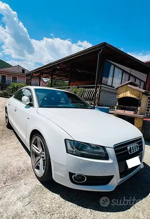 Usata Audi A5 Sportback S-Line 143 CV (105 kW) 2012 Bianco Utilitaria