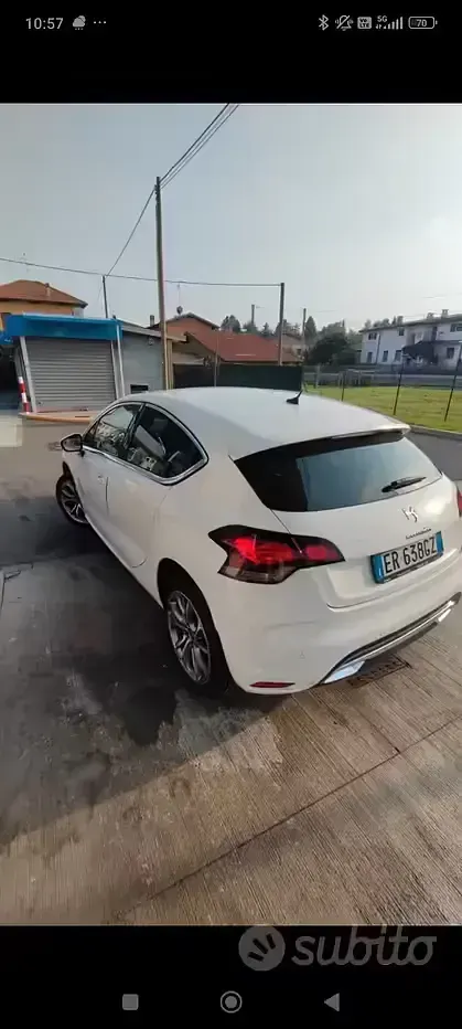 Usata DS Automobiles DS4 114 CV (83 kW) 2013 Bianco Berlina