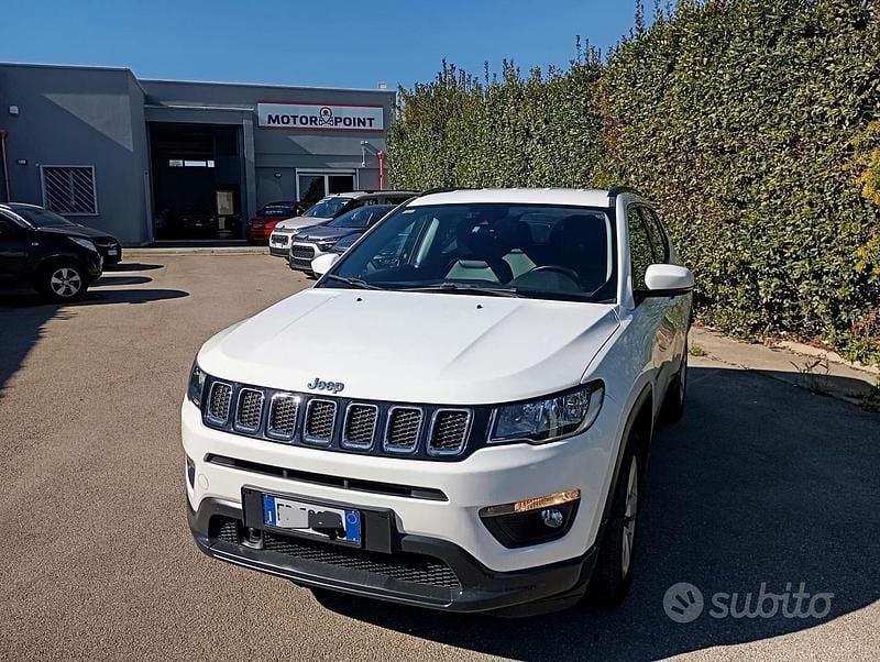 Usata Jeep Compass Longitude 119 CV (87 kW) 2018 Bianco SUV
