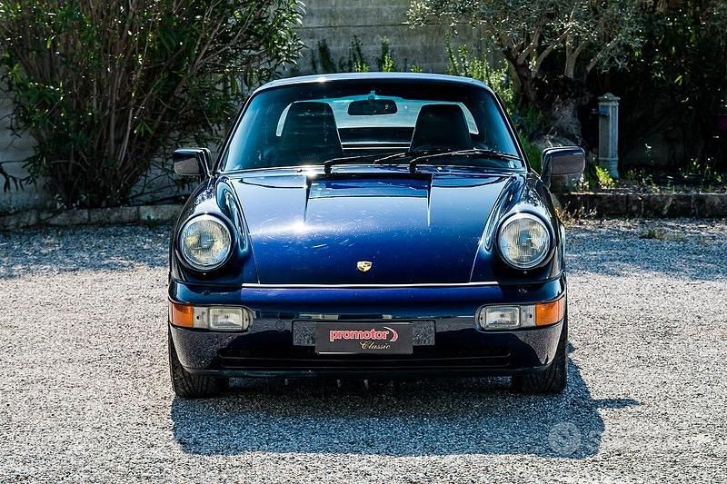Usata Porsche 911 Carrera 4 Cabriolet 250 CV (183 kW) 1991 Blu Cabrio