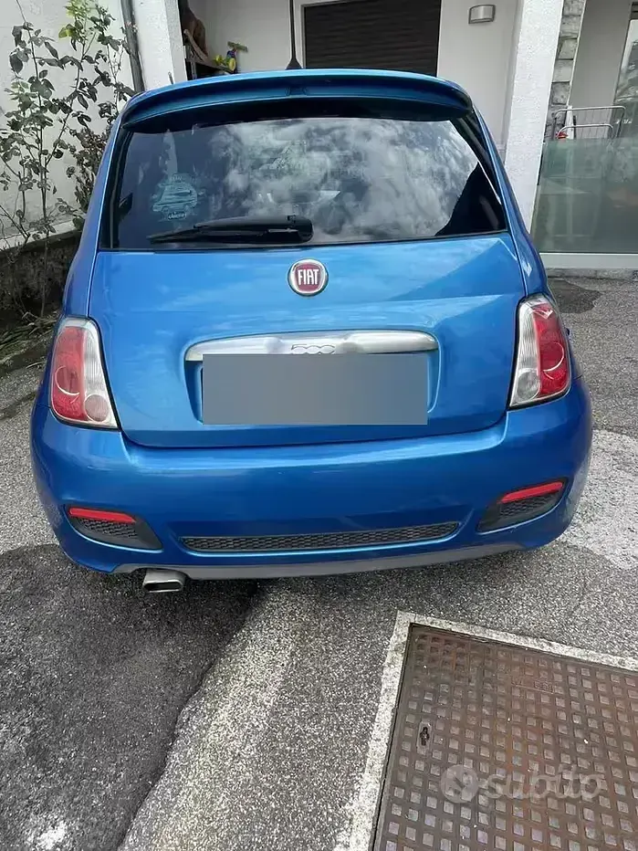 Usata Fiat 500S 69 CV (50 kW) 2015 Bluazzurro Berlina