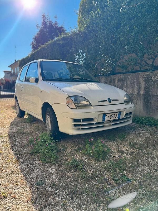 Usata Fiat Seicento 54 CV (39 kW) 2006 Bianco Utilitaria