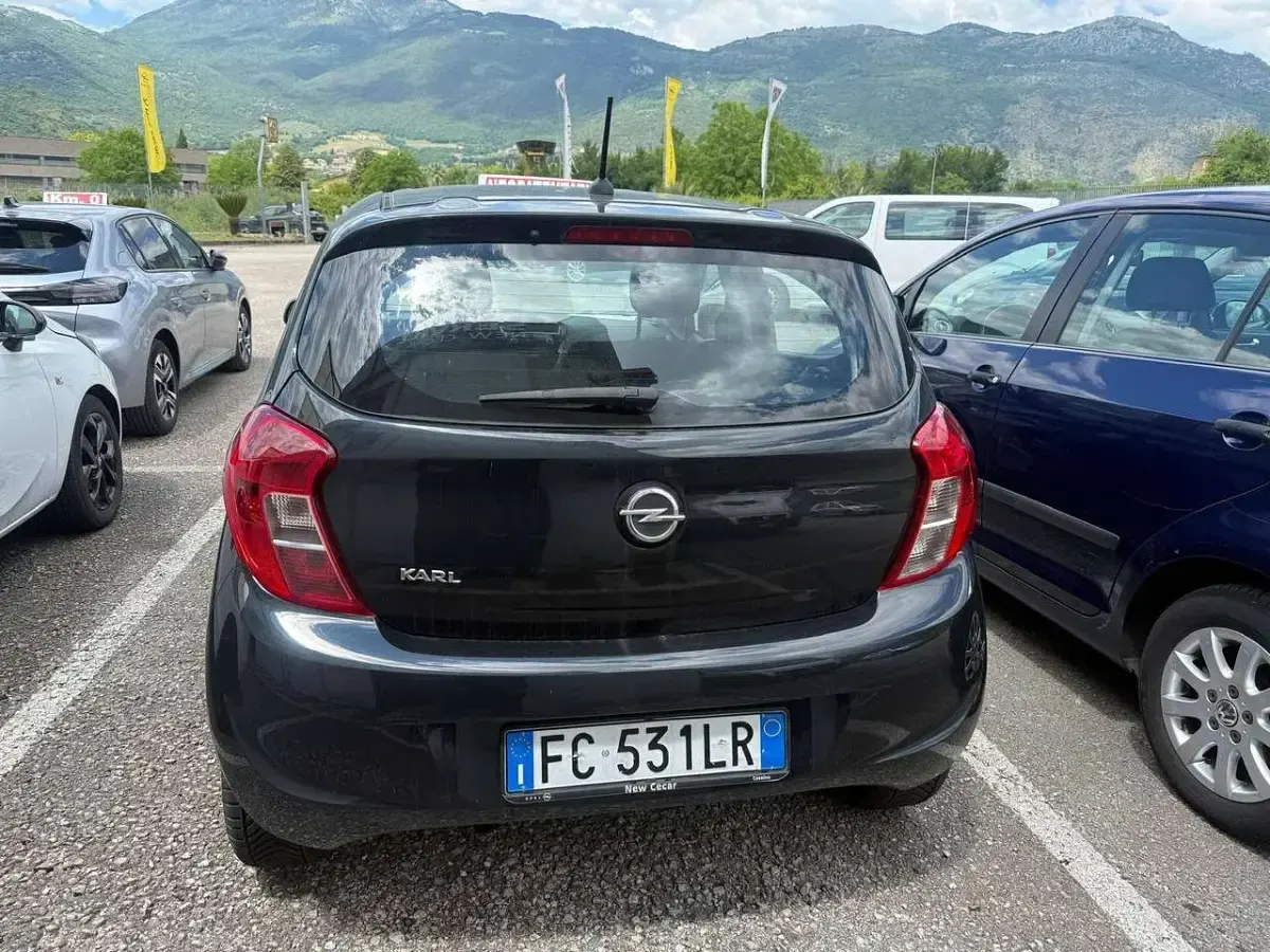 Usata Opel Karl 75 CV (55 kW) 2016 Nero Utilitaria