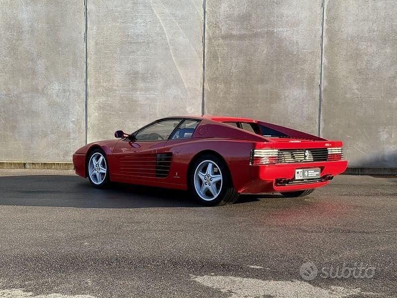 Usata Ferrari Testarossa 428 CV (314 kW) 1992 Rosso Coupé
