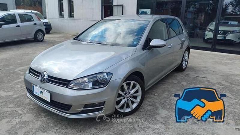 Usata VW Golf VII Highline 110 CV (80 kW) 2016 Grigio Berlina