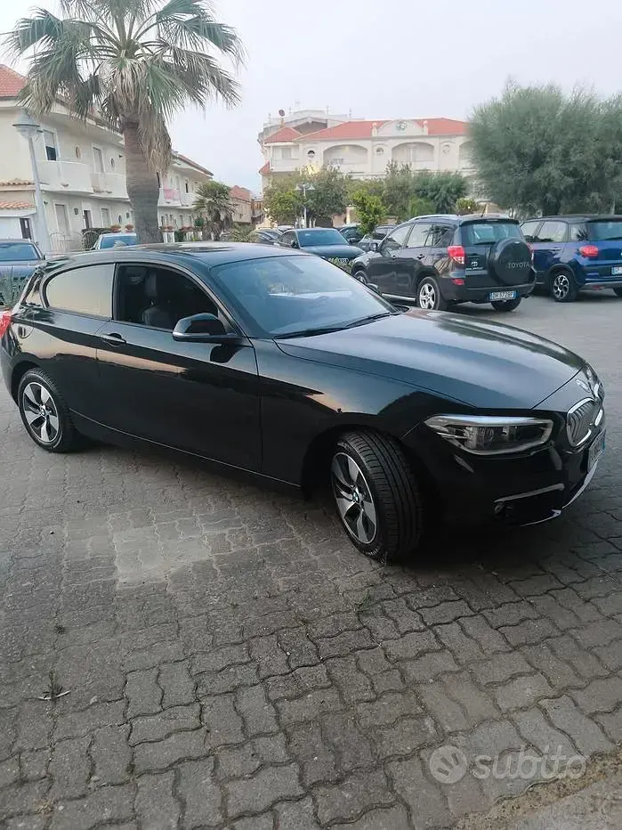 Usata BMW 116 116 CV (85 kW) 2017 Nero Utilitaria