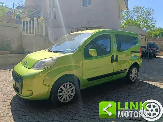 Usata Fiat Qubo Dynamic 75 CV (55 kW) 2009 Verde Monovolume
