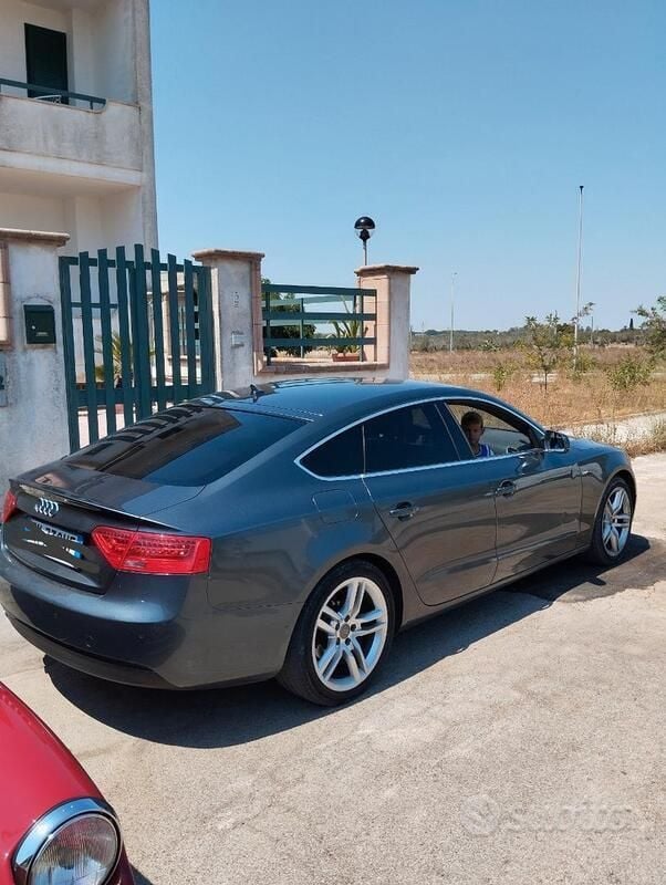 Usata Audi A5 S-Line 2014 Grigio Coupé