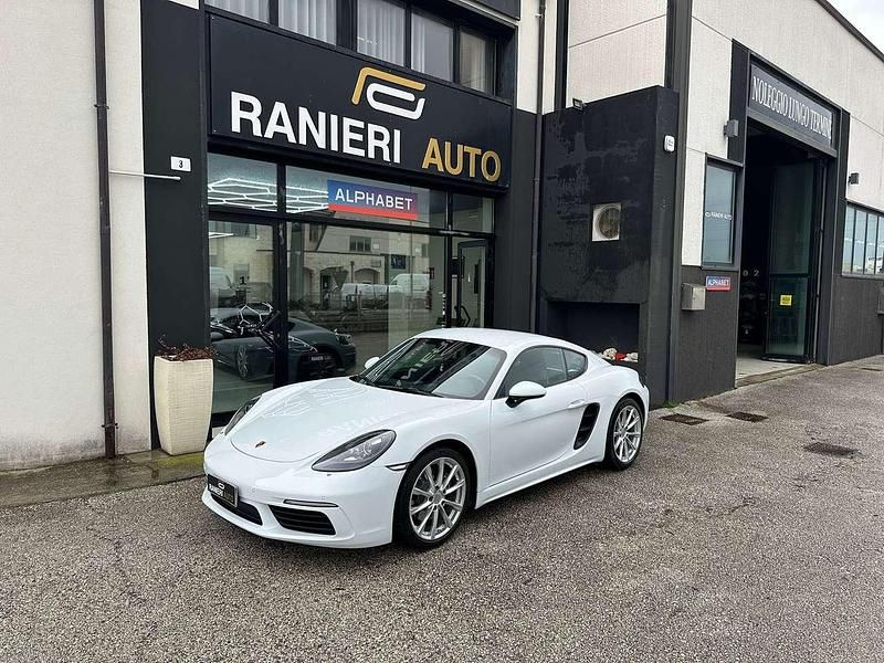 Usata Porsche 718 Cayman 299 CV (219 kW) 2021 Bianco Coupé