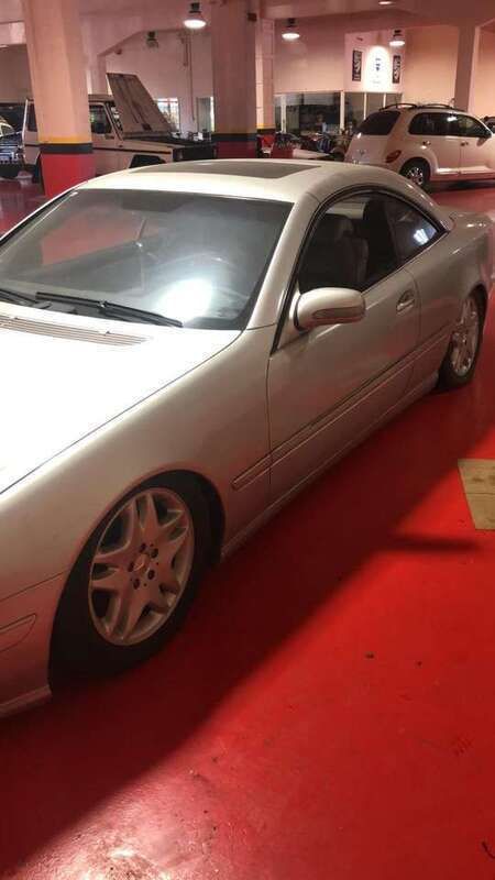 Usata Mercedes CL500 306 CV (225 kW) 2001 Argento Coupé