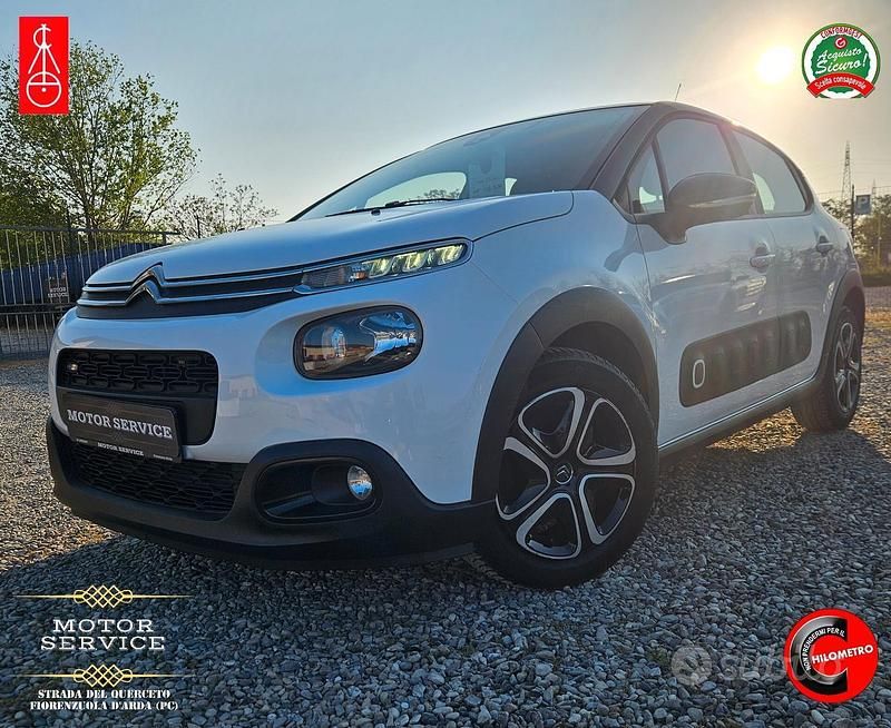 Usata Citroën C3 81 CV (59 kW) 2018 Bianco Utilitaria