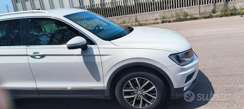 Usata VW Tiguan Style 116 CV (85 kW) 2017 Bianco SUV
